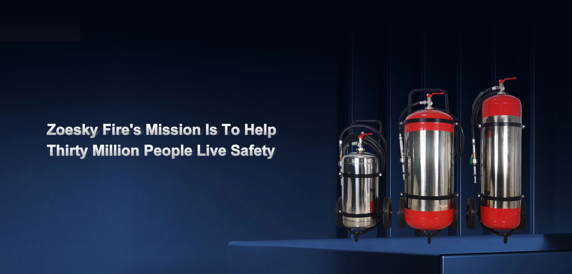 trolley fire extinguisher