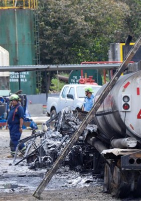 Explosiebrand Panamatanker laat één dode achter